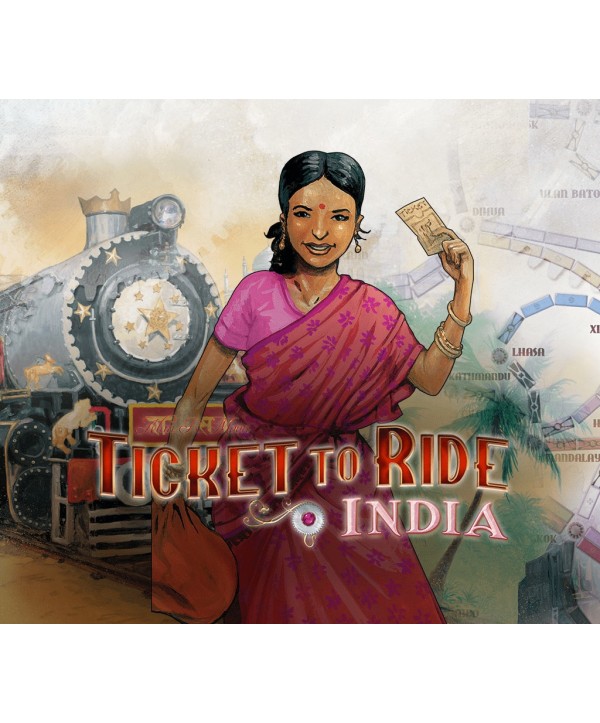 Ticket to Ride: Classic Edition - India DLC Steam Key GLOBAL